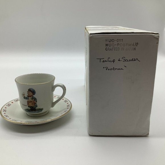 Hummel Other - M. J. Hummel "Postman" Cup and Saucer Set, NIB